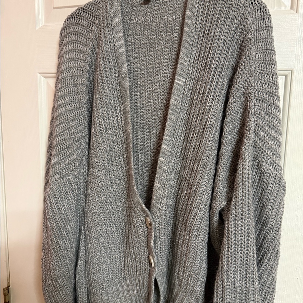 Wild Fable Light Gray Knit Sweater